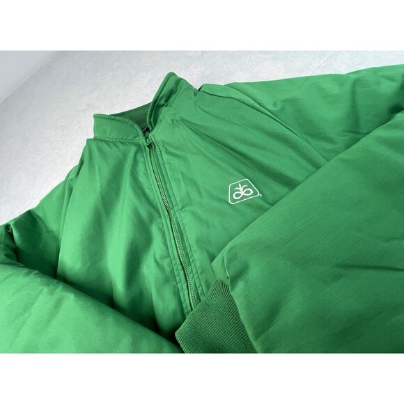 Holloway Other - Vintage Holloway Lined Coat Jacket Mens Size M Color Green Full Zip Pockets Y2K